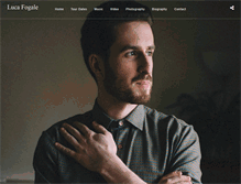 Tablet Screenshot of lucafogale.com